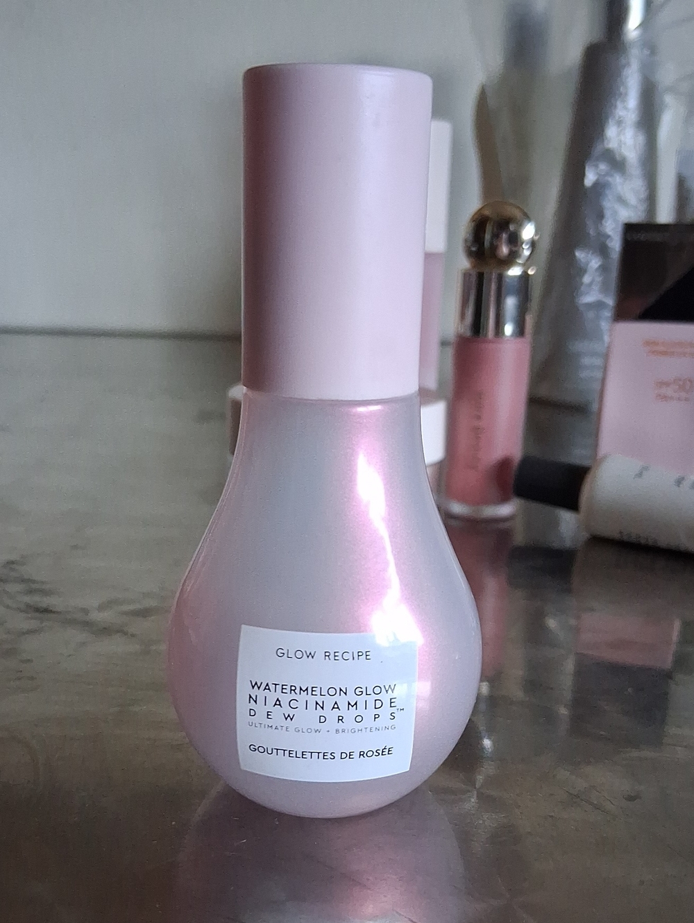 Glow Recipe Pink Iridescent Dew Drops Primer